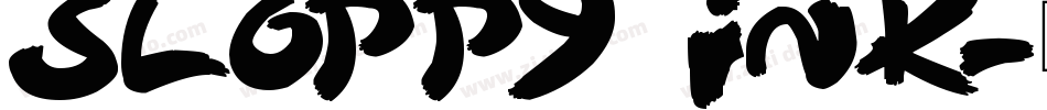 Sloppy Ink字体转换